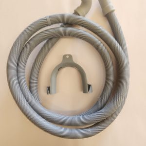 3m Universal drain hose with straight connector and 90 degree elbow internal 20mm with saddle