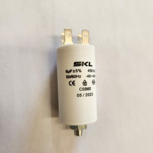 6UF Start Run Capacitor with 4 Terminals