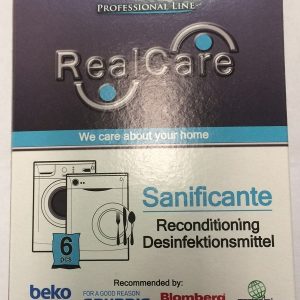 1340 RealCare Washing Machine & Dishwasher Sanitzer and Descaler cleaner 6pack