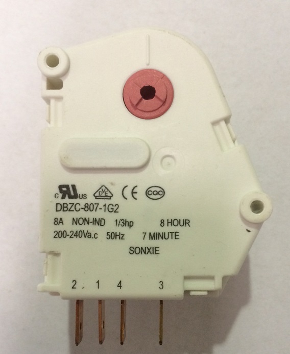 1448728k timer defrost 8 hr Rohs 7 minute drip time