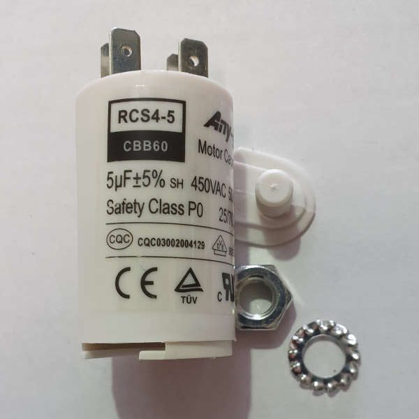 5UF Start Run Capacitor With Detachable Bolt
