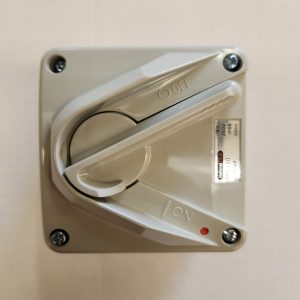 30347NLS Single Weatherproof Switch 20A 250V (IP66 Rated) 30347
