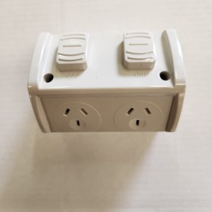 30600NLS Weatherproof Double GPO 10 Amp