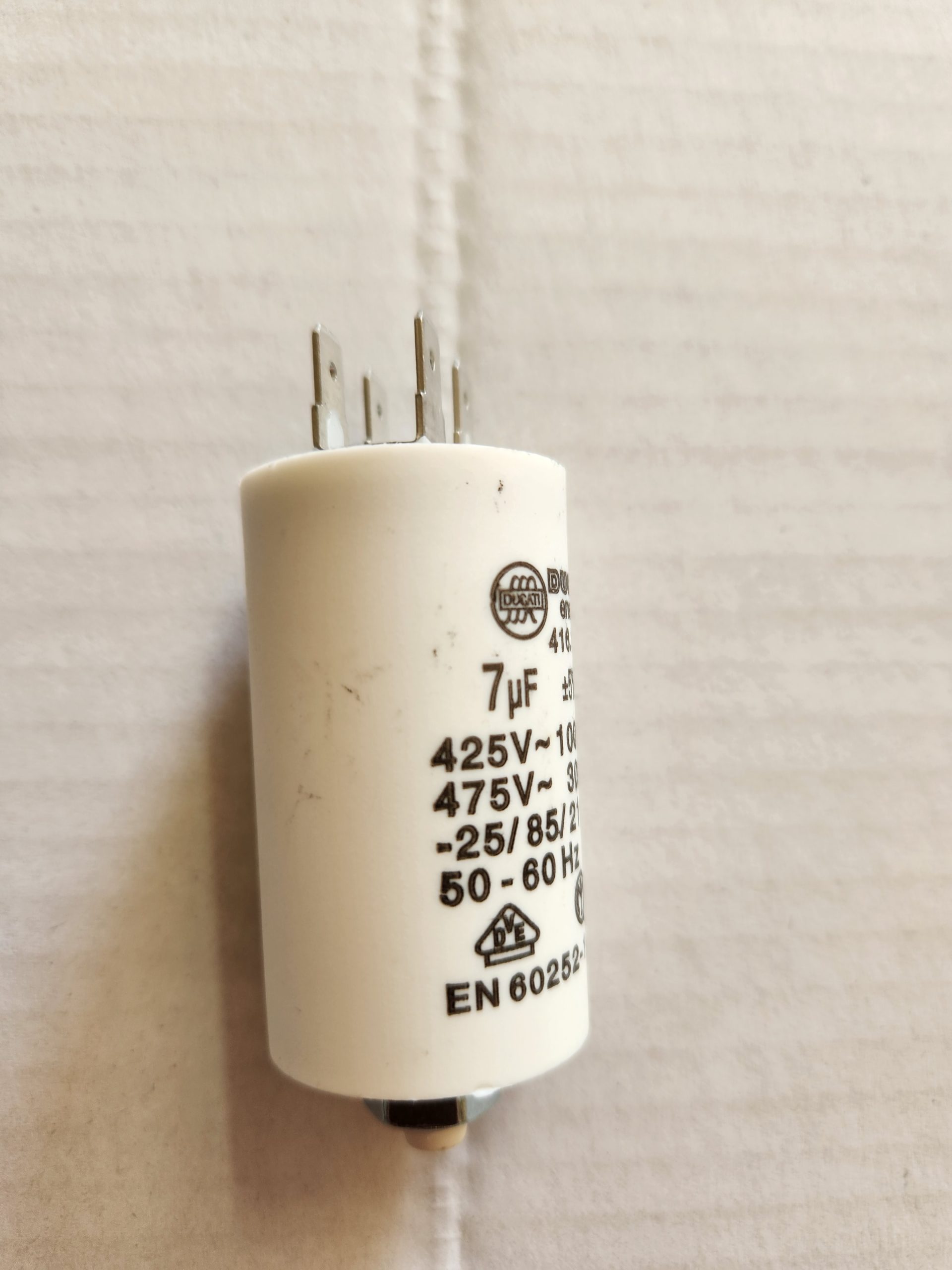 7UF Start Run Capacitor with 4 Terminals - Image 2