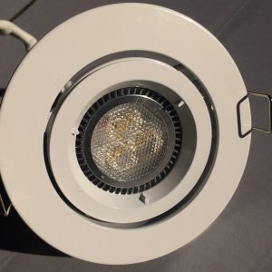 20309NLS 10W LED Gimble Downlight White Kit