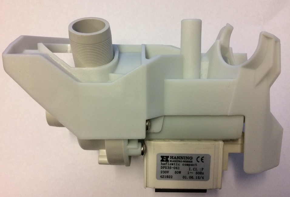 429640P Fisher & Paykel Washing Machine Drain Pump & Bracket - Later Version