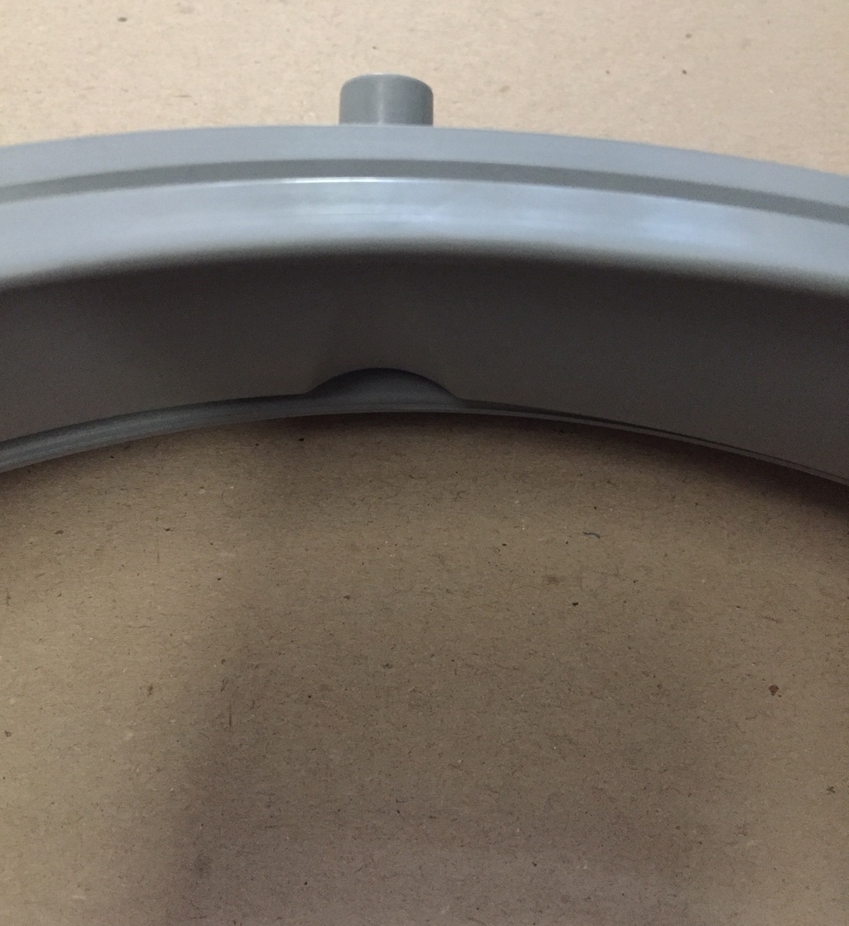 4986EN1003A LG Washing machine door seal - No hole in outlet spout - Image 4