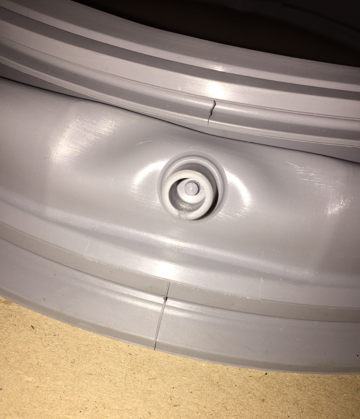 4986EN1003A LG Washing machine door seal - No hole in outlet spout - Image 5