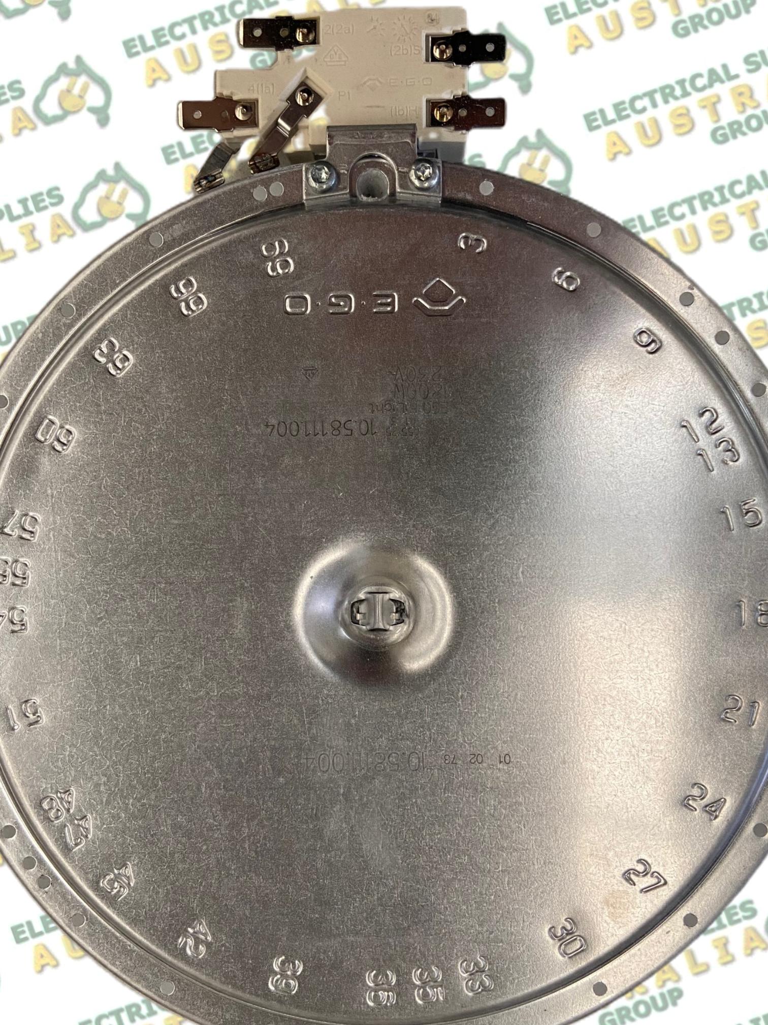 32010326 Ceramic Ego Hotplate Element 1800W 180mm - Image 2