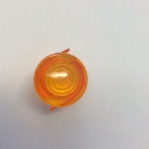 A/080/11 ILVE ORANGE NEON LENS COVER SMALL 9mm HOLE
