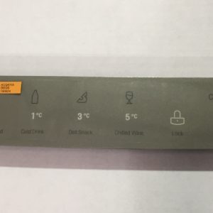 ACQ87038606 Genuine LG French Door FF Display Cover Assy
