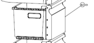 k1539596 Hisense Middle Drawer