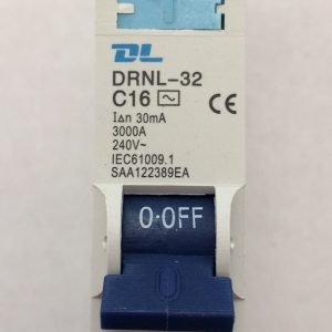 30459NLS RCBO NLS 1 POLE Safety Switch 3KA 16Amp
