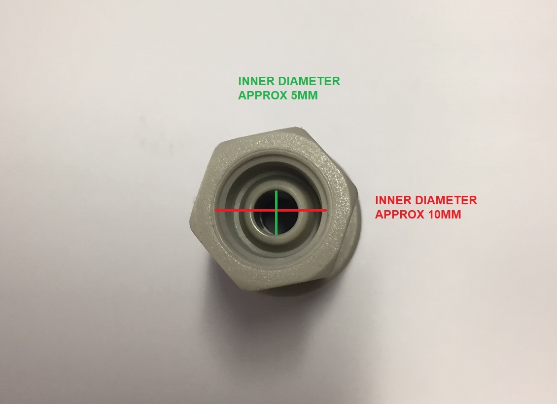CI3210U7S 7/16' UNS Thread 5/16' Tube With Cone Flange