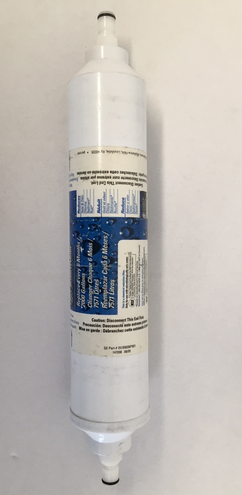 GXRTQ GE FRIDGE WATER FILTER