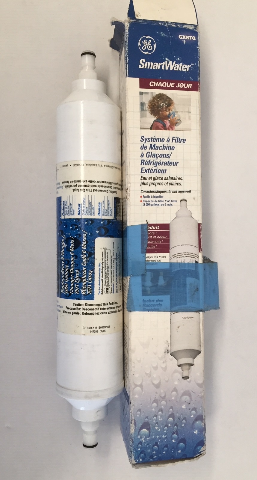 GXRTQ GE FRIDGE WATER FILTER - Image 2