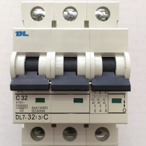30390NLS 63Amp 10KA MCB Three Pole Circuit Breaker