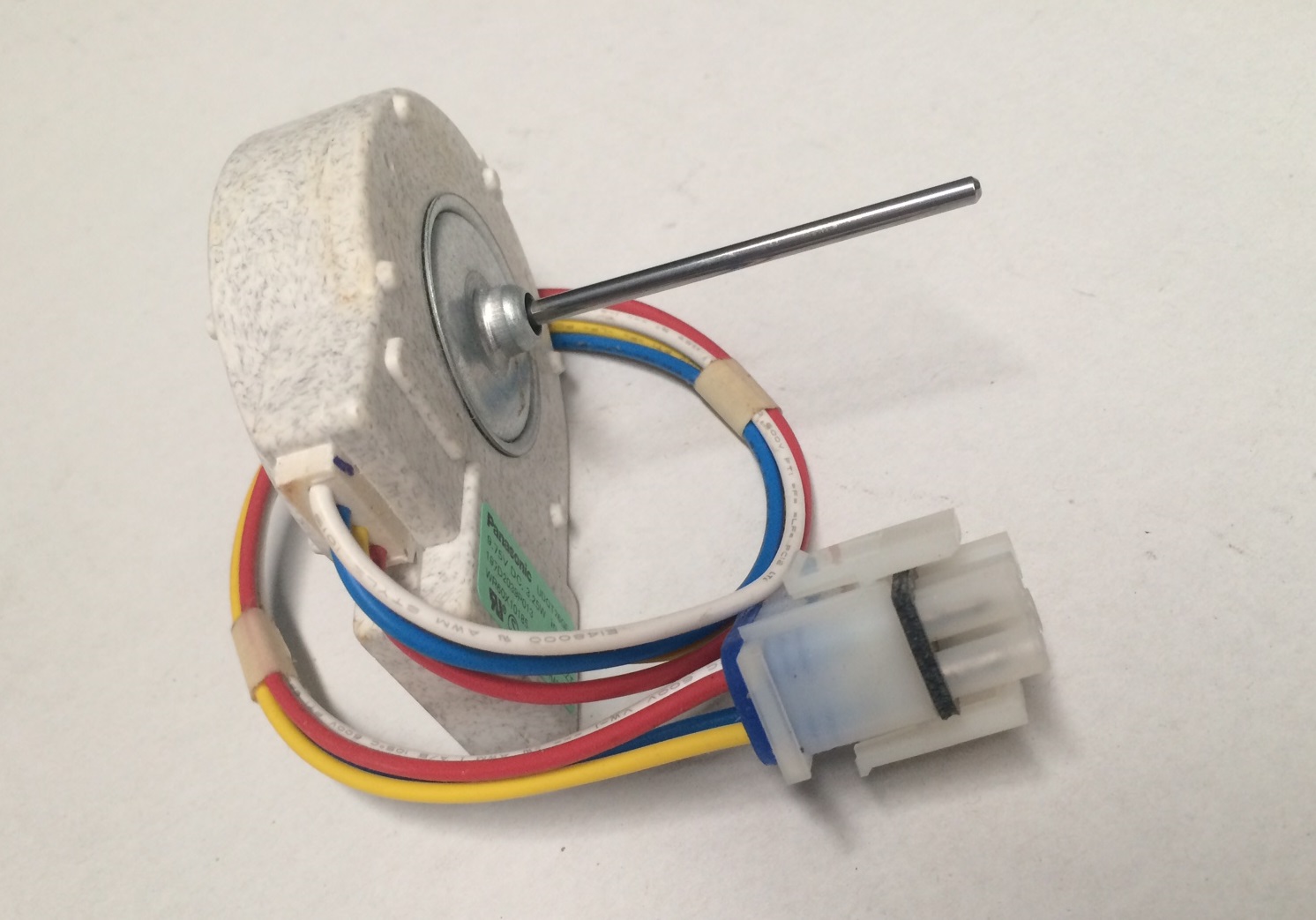 wr60X10185 ge freezer evaporator fan motor dc