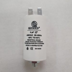 9UF Start Run Capacitor with 4 Terminals