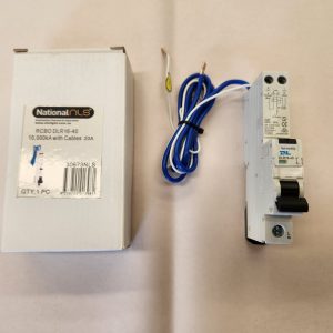 30673NLS RCBO DLR16-40 10,000KA with Cables 20A