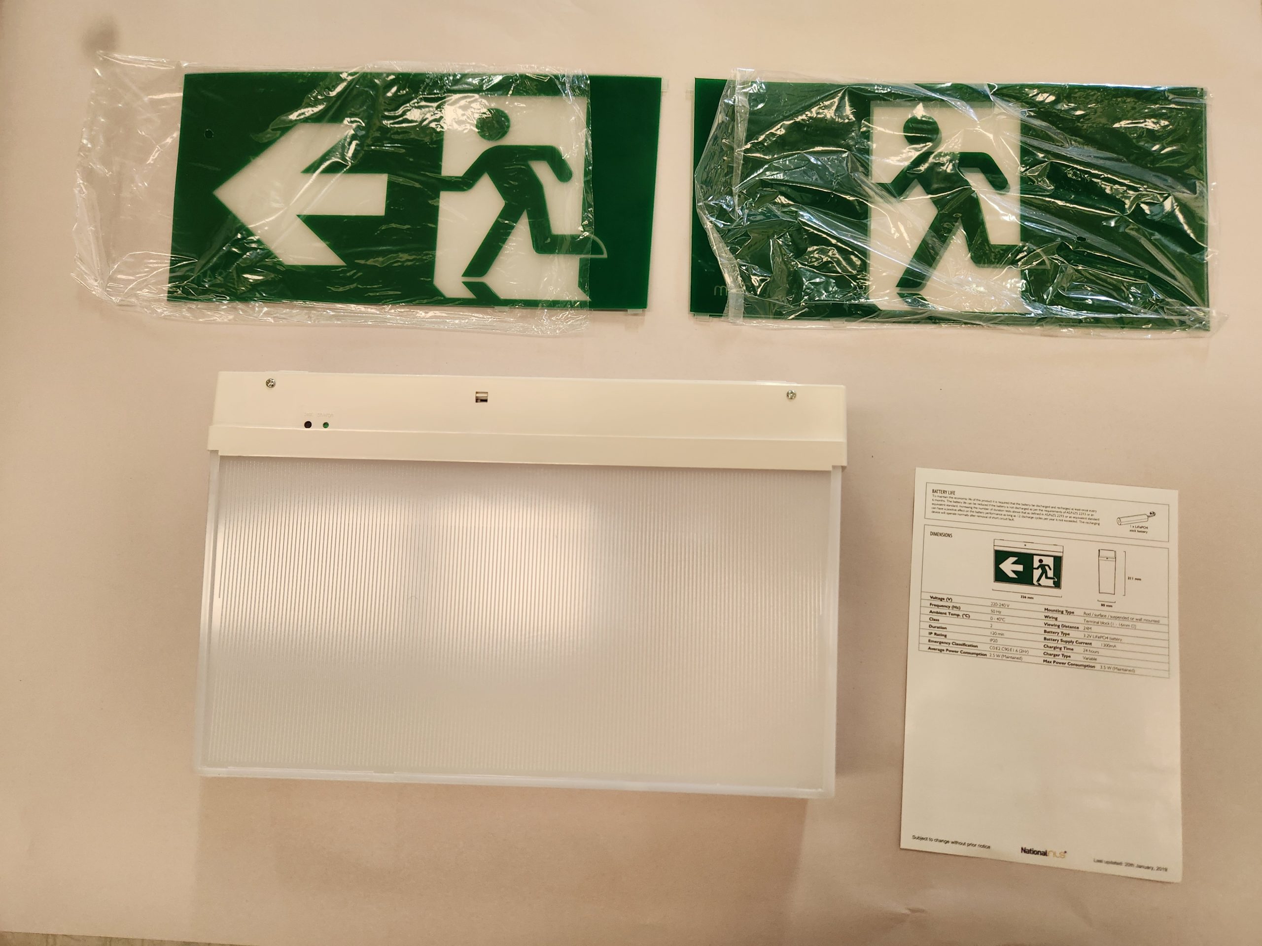 20259NLS EMX Exit Sign