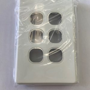 30606NLS 6 Gang plate